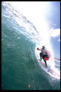 300095 Pole cam water shot, Natividad Island, Mexico A4 Photo Print