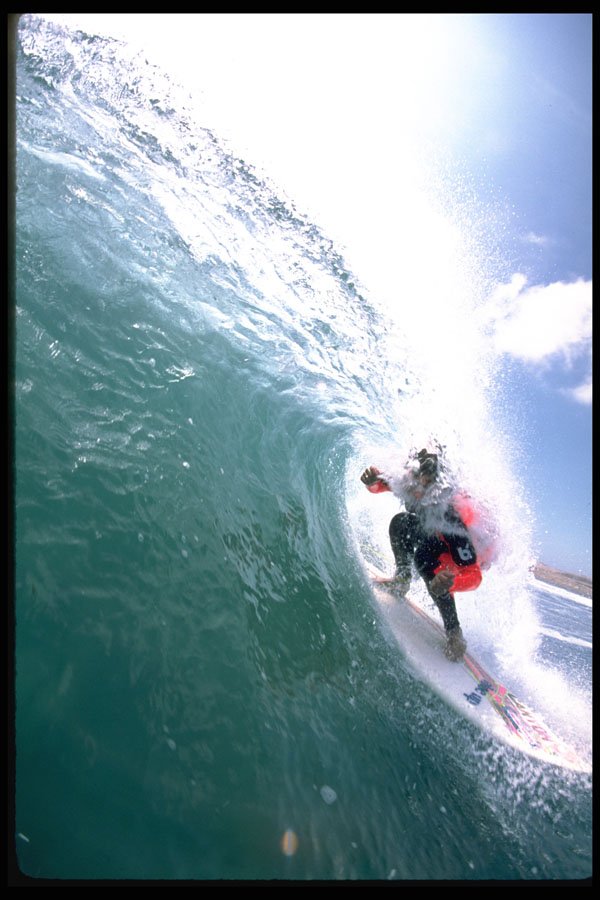 300095 Pole cam water shot, Natividad Island, Mexico A4 Photo Print