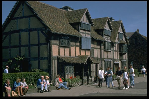 301009 Shakespeare's Birthplace, Henley Street, Stratford on Avon A4 Photo Print