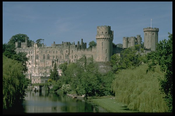 301032 Warwick Castle A4 Photo Print