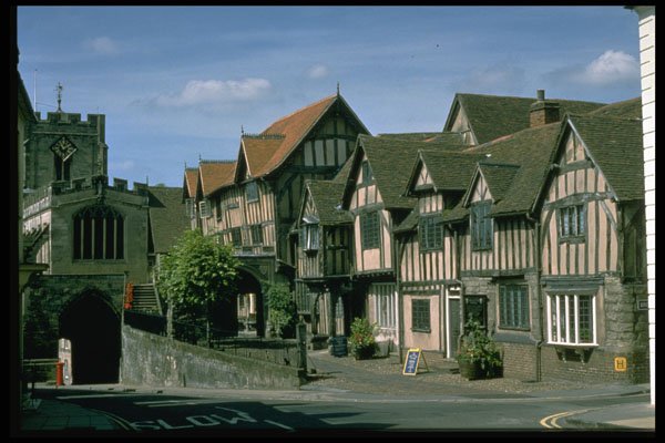 301035 Lord Leycester Hospital, Warwick A4 Photo Print