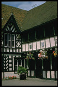 301038 Courtyard At Lord Leycester Hospital A4 Photo Print