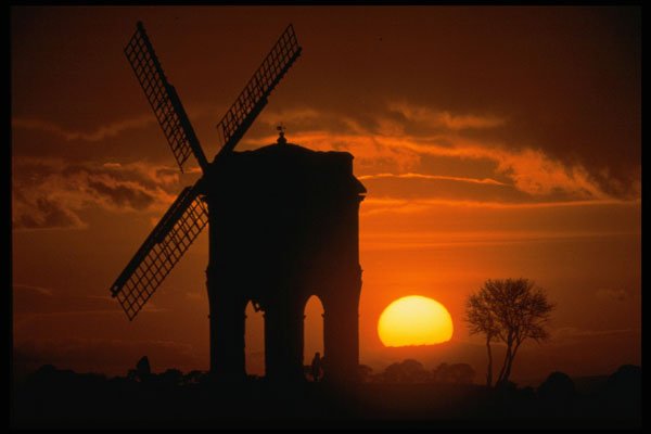 301043 Sunset At Chesterton Mill A4 Photo Print