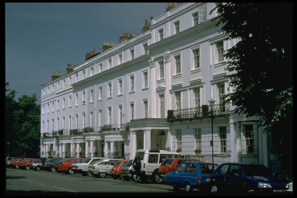 301046 Regency Style Properties, Royal Leamington Spa A4 Photo Print