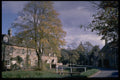 301070 Village Scene, Lower Slaughter A4 Photo Print