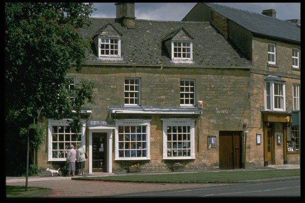 301075 Chemist's Shop, Broadway A4 Photo Print