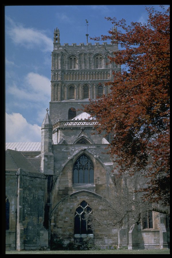 301083 Tewkesbury Abbey A4 Photo Print