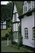 301087 Cottages At Elmley Castle A4 Photo Print