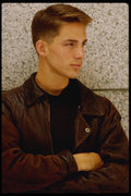 302000 Leather Jacket A4 Photo Print