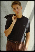 302013 Black T shirt A4 Photo Print