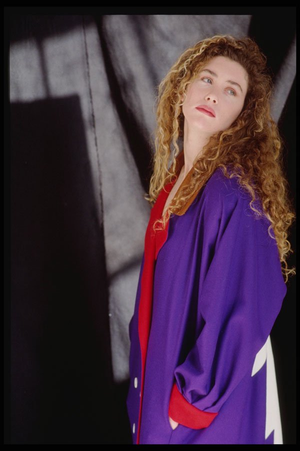 302031 Purple Jacket A4 Photo Print