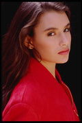 302038 Red Jacket A4 Photo Print