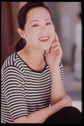 302050 Striped Top A4 Photo Print