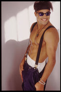 302060 Jeans And Suspenders A4 Photo Print