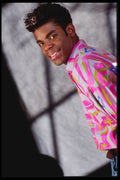 302074 Gray And Pink Shirt A4 Photo Print