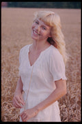 302088 White Gauze A4 Photo Print