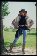 302092 Cowgirl A4 Photo Print