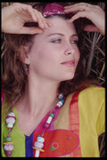 302094 Bead Necklace A4 Photo Print