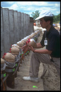 303098 Technician Installs Multiple Fused Aerial Bomb A4 Photo Print