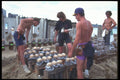 303099 Technicians Prepare Multiple Aerial Bombs A4 Photo Print