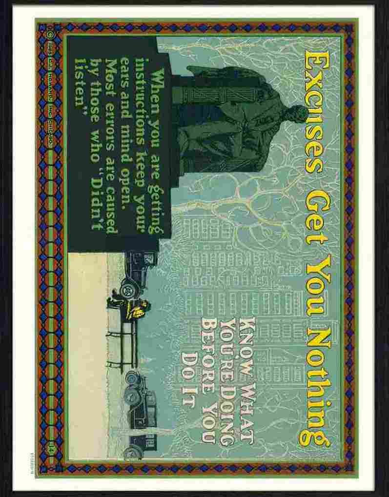 305 14 constructive organization posters motivational 1925 2 Advert A4 Photo Print