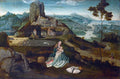 305 200 Workshop of Joachim Patinir Landscape with the Rest on the Flight into Egypt A4 Photo Print