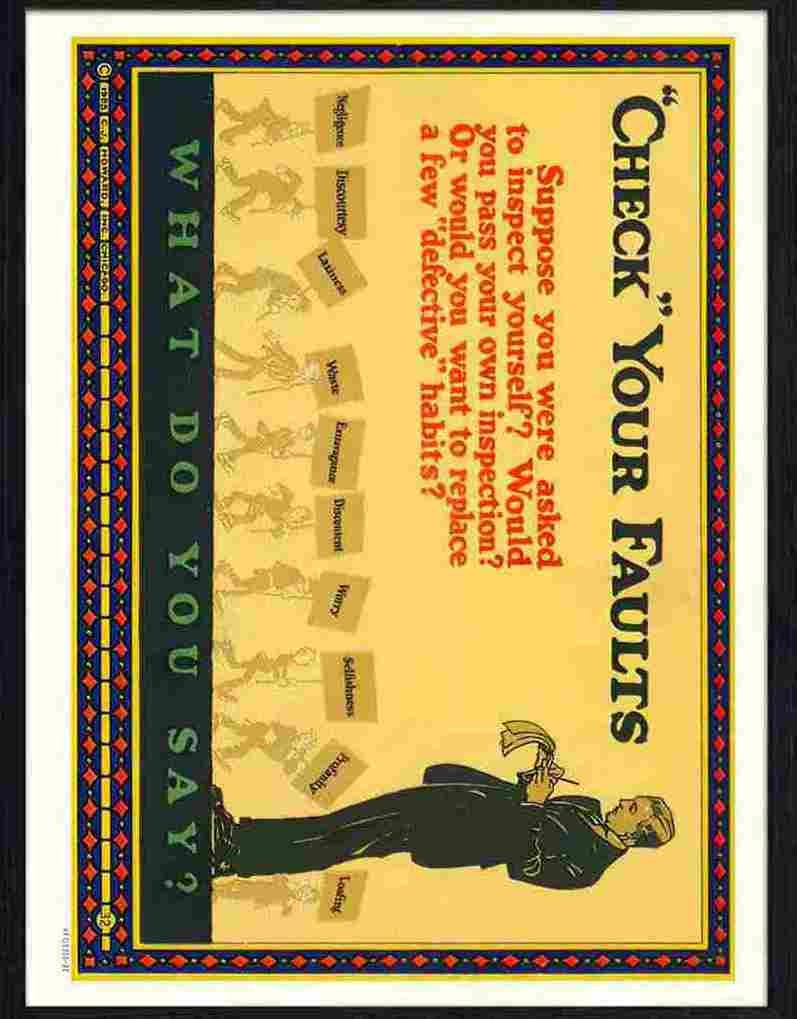305 32 constructive organization posters motivational 1925 Advert A4 Photo Print