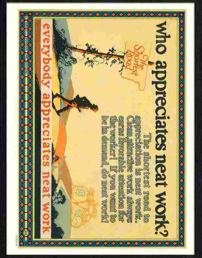 305 43 constructive organization posters motivational 1925 Advert A4 Photo Print