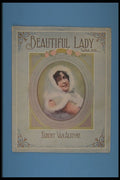 305006 Beautiful Lady Valse, Copyright 1912 A4 Photo Print