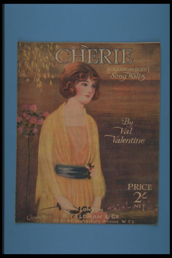 305013 Cherie, Copyright 1928 A4 Photo Print