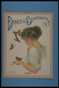 305016 Dance Of The Butterflies, Copyright 1920 A4 Photo Print