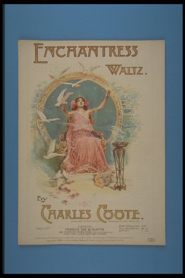 305021 Enchantress Waltz, Copyright 1905 A4 Photo Print