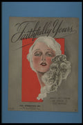 305023 Faithfully Yours, Copyright 1931 A4 Photo Print