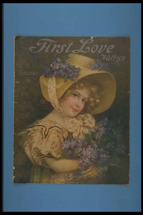 305024 First Love Waltzes, Copyright 1911 A4 Photo Print