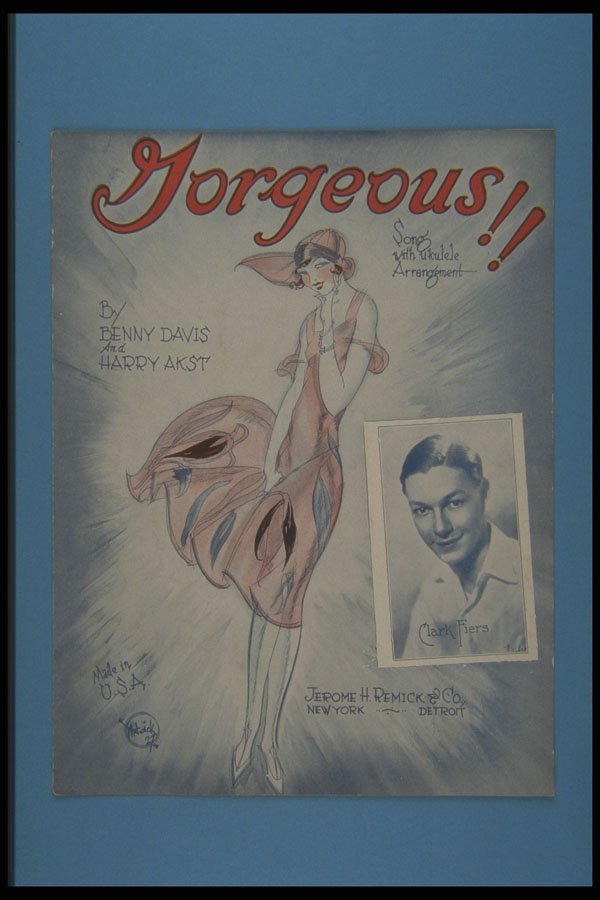 305028 Gorgeous!, Copyright 1927 A4 Photo Print