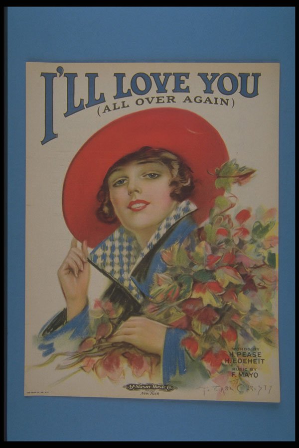 305033 I'll Love You (All Over Again), Copyright 1920 A4 Photo Print