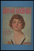 305042 Kiss Me Good Bye, Copyright 1920 A4 Photo Print