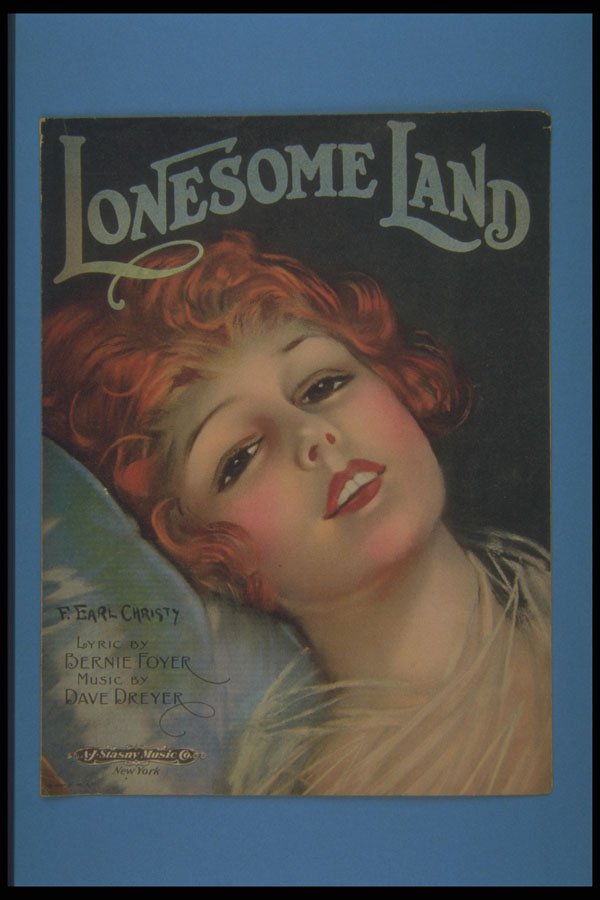305045 Lonesome Land, Copyright 1920 A4 Photo Print