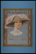 305051 Oh, You Beautiful Doll, Copyright 1911 A4 Photo Print