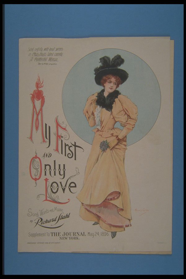 305053 My First And Only Love, Copyright 1895 A4 Photo Print