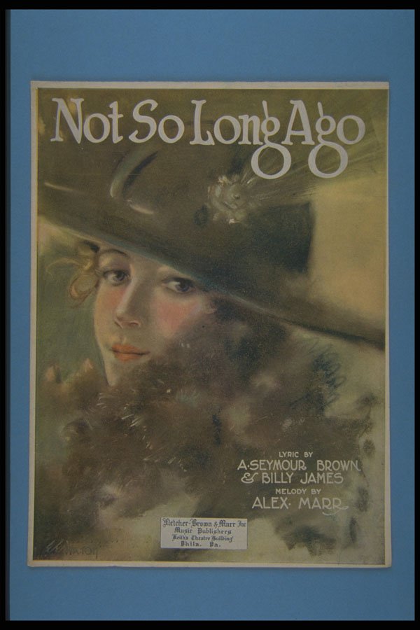 305057 Not So Long Ago, Copyright 1920 A4 Photo Print