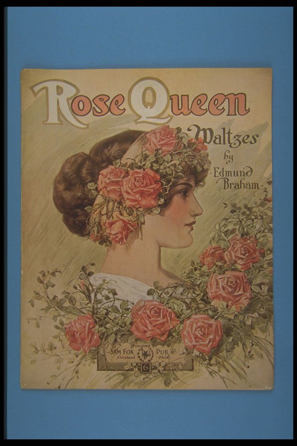 305063 Rose Queen, Copyright 1912 A4 Photo Print