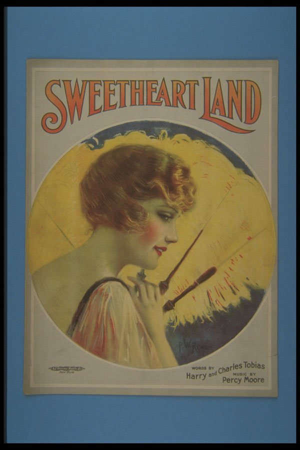 305068 Sweetheart Land, Copyright 1919 A4 Photo Print