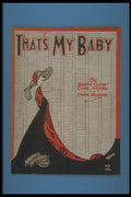305072 That's My Baby, Copyright 1923 A4 Photo Print