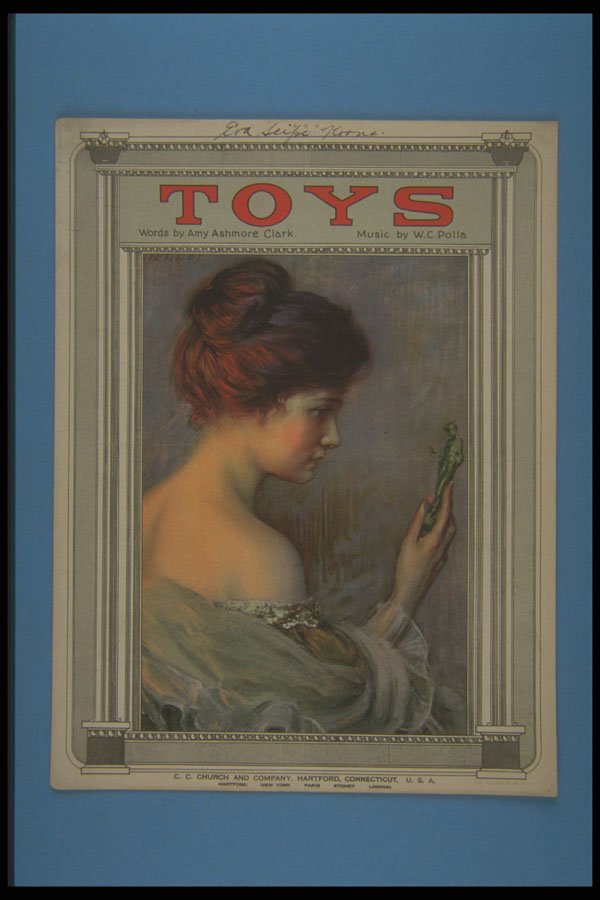 305082 Toys, Copyright 1921 A4 Photo Print
