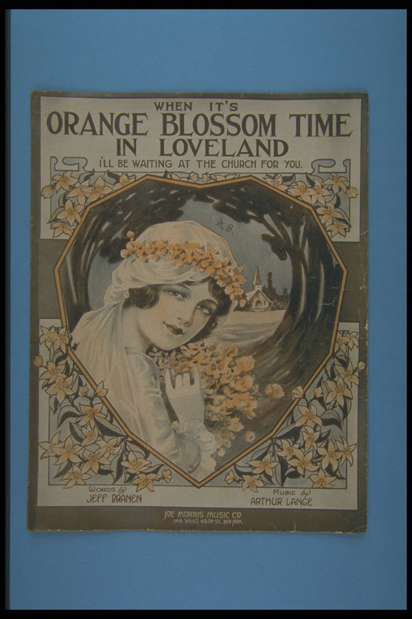 305088 When It's Orange Blossom Time In Loveland, 1915 A4 Photo Print