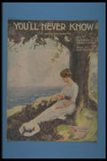 305094 You'll Never Know, Copyright 1920 A4 Photo Print