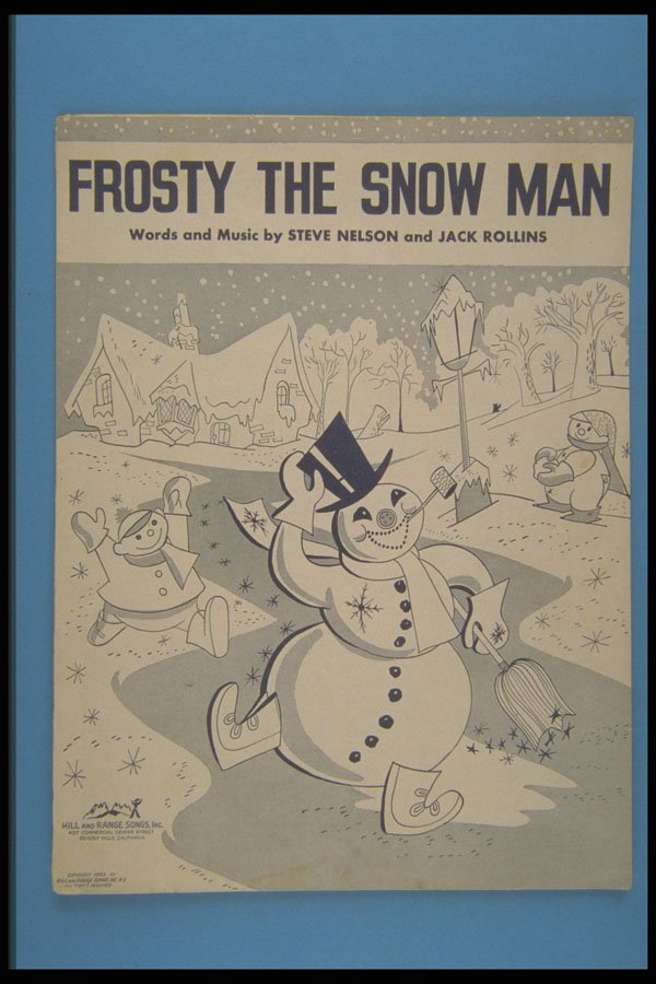 308003 Frosty The Snow Man, 1950 A4 Photo Print