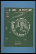 308006 I'll Be Home For Christmas 1943 A4 Photo Print