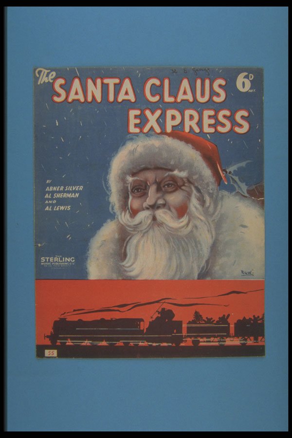308012 The Santa Claus Express, 1935 A4 Photo Print